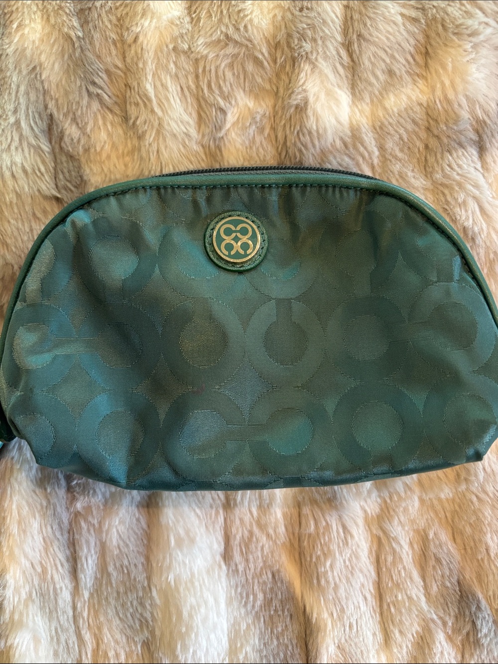 Coach Turquoise Women's Cosmetic Pouch